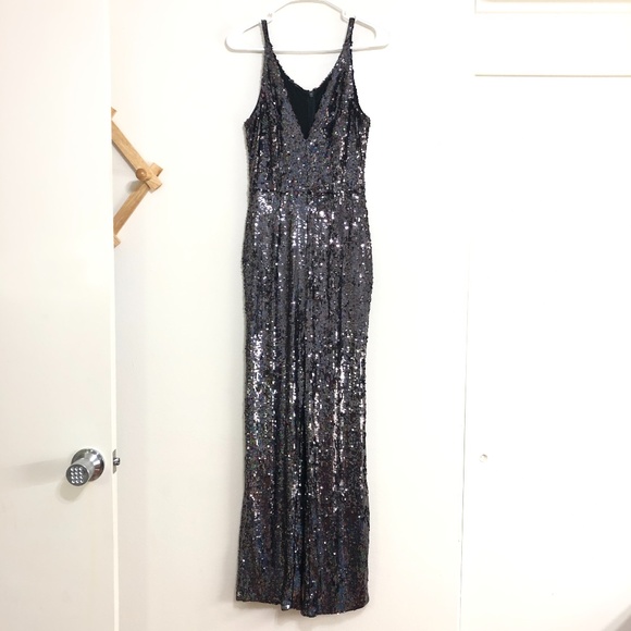 Dress The Population Charlie Sequin Jumpsuit - Picture 6 of 10